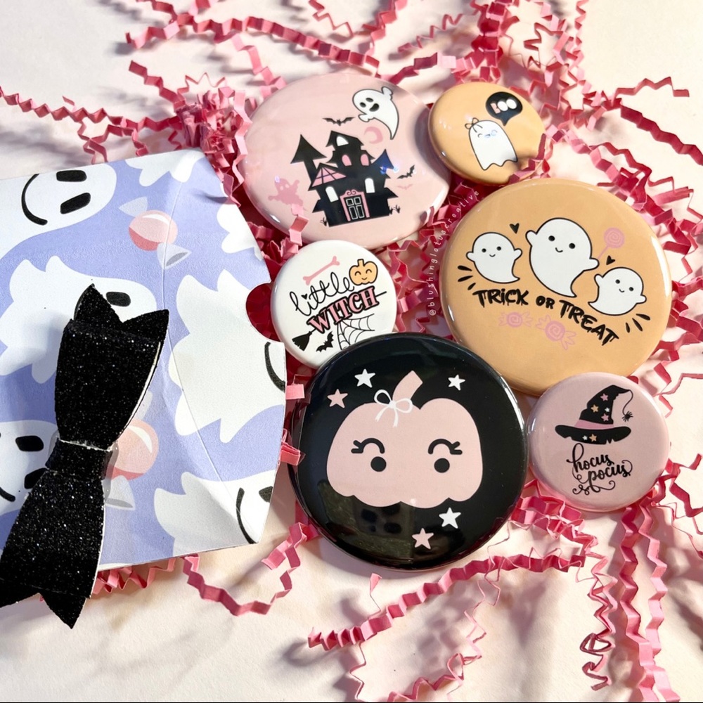 Cute Halloween Pin Pack
